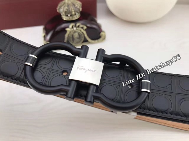 菲拉格慕專櫃款男士皮帶 Ferragamo雙面牛皮爆款腰帶  jjp2227
